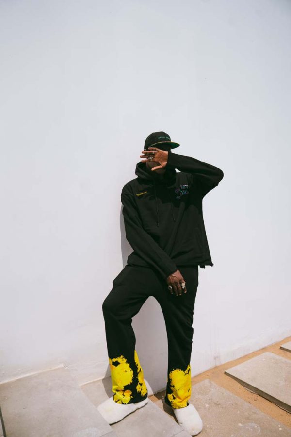 RARE HOODIE SET (BLACK)