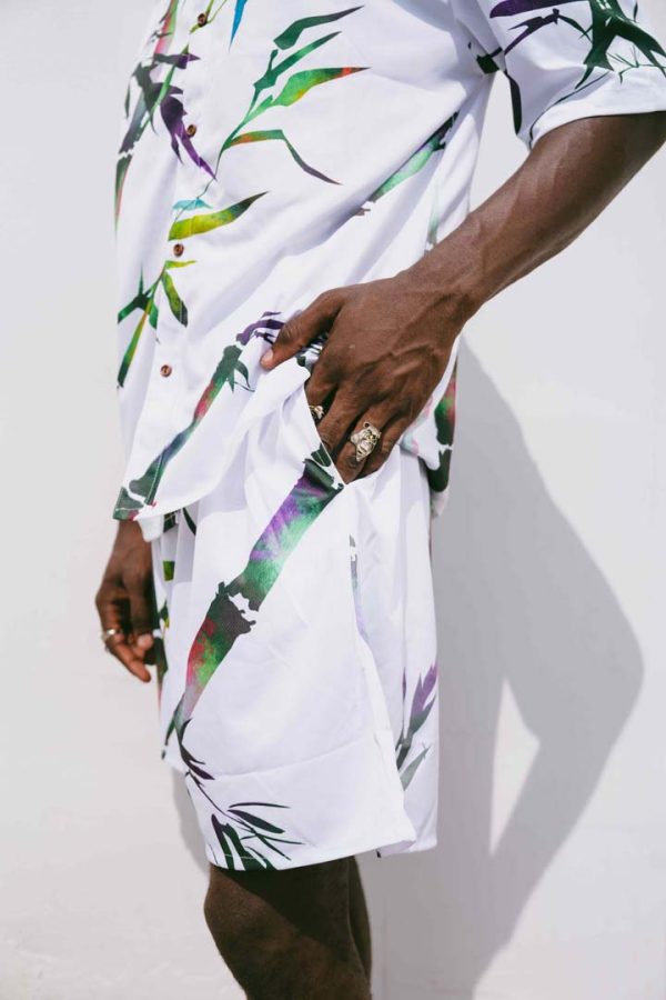 RARE MESH TWO-PIECE (WHITE)