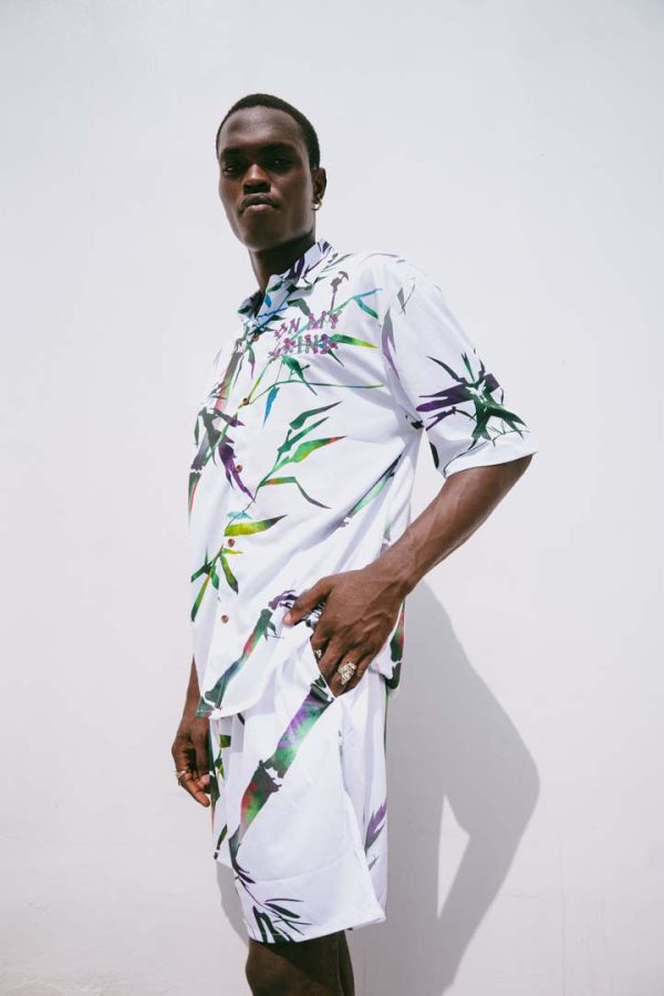 RARE MESH TWO-PIECE (WHITE)