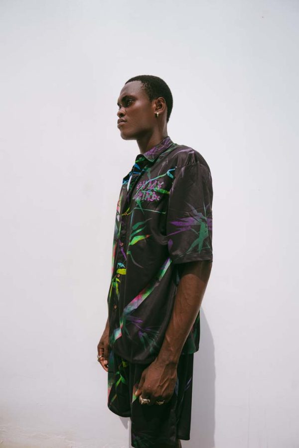 RARE MESH TWO-PIECE (BLACK)