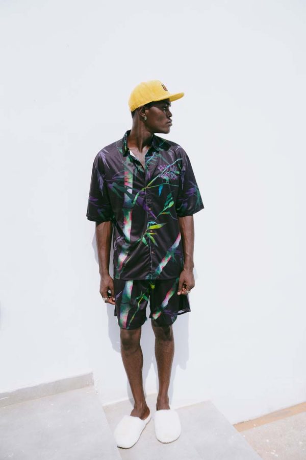 RARE MESH TWO-PIECE (BLACK)