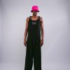 Dungarees Tank Top (Black)