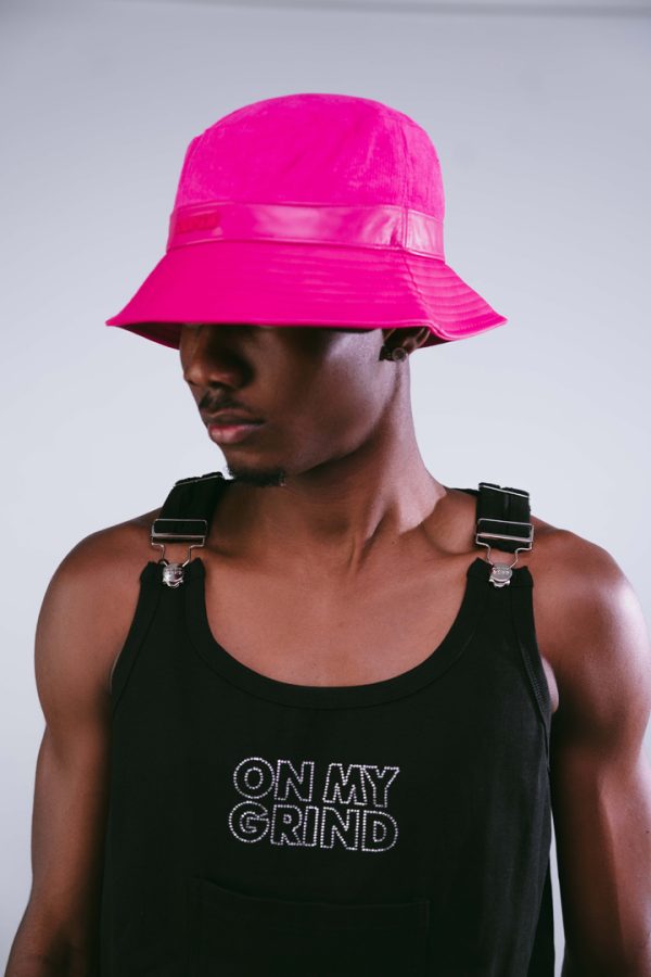 Dungarees Tank Top (Black)