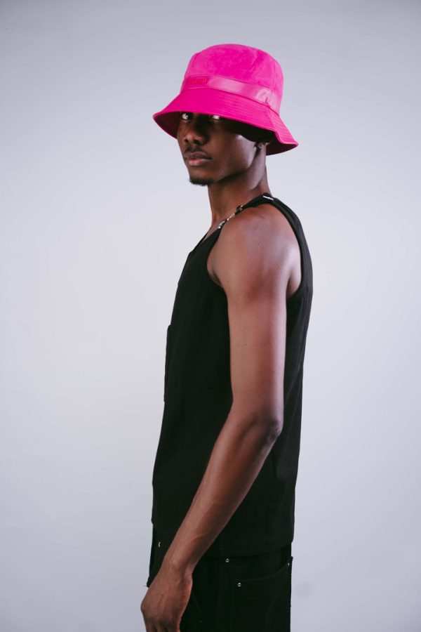 Dungarees Tank Top (Black)